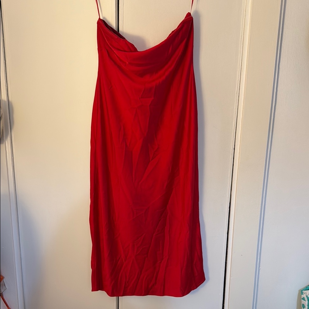 J. Crew Gwyneth Strapless Slip Dress